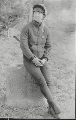 Racehorse Trainer Former Jockey Geraldine Rees Editorial Stock Photo ...