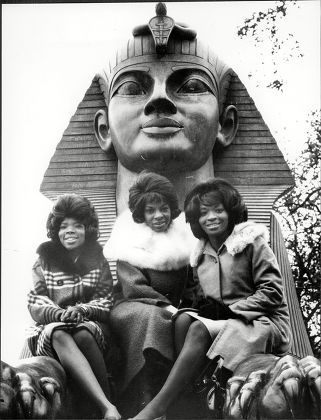 Pop Group Martha And The Vandellas At Victoria Embankment. L-r Rosalind Ashford Martha Reeves Betty Kelley Martha And The Vandellas (known From 1967 To 1972 As Martha Reeves And The Vandellas) Were An American Vocal Group Who Found Fame In The 1960s