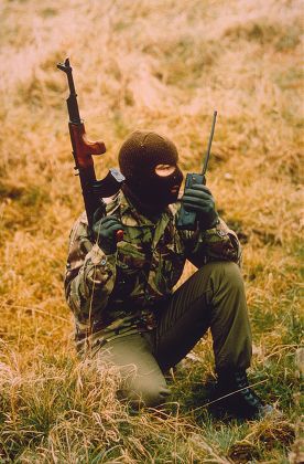 Ira Terrorist Akm Assault Rifle Editorial Stock Photo - Stock Image ...