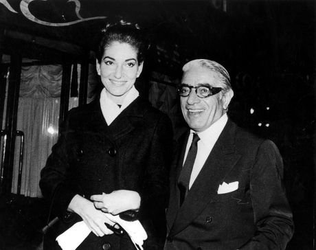 Maria Callas Aristotle Onassis Editorial Stock Photo - Stock Image ...