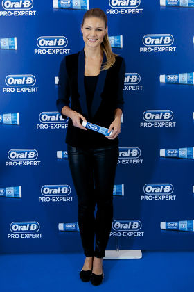 Charisse Verhaert promoting Oral-B Pro Expert, Spain - 04 Jun 2013