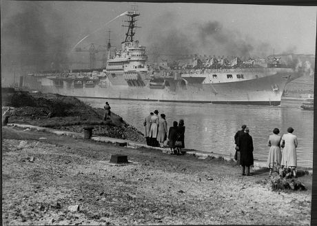 Hms Triumph R16 1944oo1981 Royal Navy Editorial Stock Photo - Stock ...