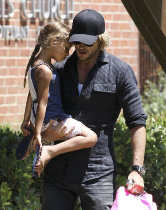 Gabriel Aubry Nahla Aubry Editorial Stock Photo - Stock Image