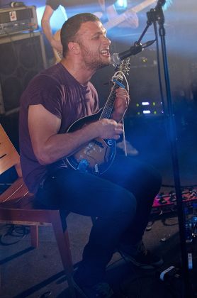 Cosmo Jarvis in concert at Bunters Bar, Truro, Cornwall, Britain - 31 May 2013