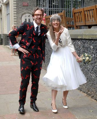 Phillip Colbert and Charlotte Goldsmith wedding, London, Britain - 08 Jun 2012