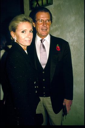 Roger Moore Christina Tholstrup 1995 Editorial Stock Photo - Stock ...