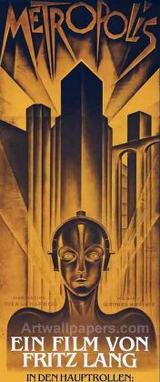 Poster Film Metropolis 1927 German Expressionist Editorial Stock Photo ...