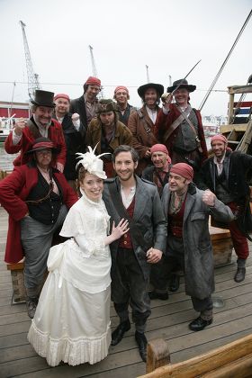 'The Pirates of Penzance' play photocall on The Matthew Bristol Docks for The Bristol Hippodrome, Britain - 18 Jun 2013