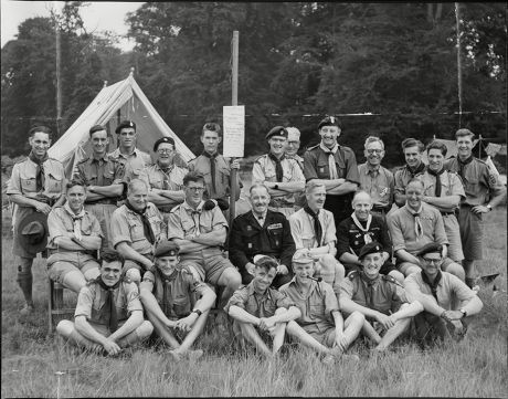 Boy Scouts Jamboree Knole Park Sevenoaks Editorial Stock Photo