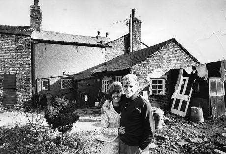 Manchester City Footballer Francis Lee At Home With His Wife Jean Lee In Westhoughton Lancashire.