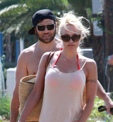 Pamela Anderson out and about, Los Angeles, America - 05 Jul 2013