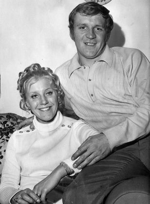 Footballer Francis Lee With Wife Jean Lee At Home In Westhoughton Lancashire.