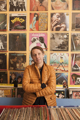 Gilles Peterson at Lucky 7 Record Shop, Stoke Newington, London, Britain - 01 Nov 2012
