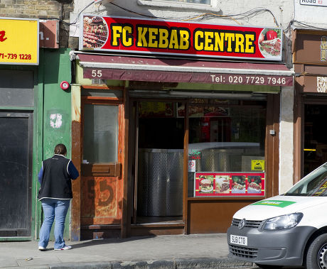 Fc Kebab Centre On Hackney Road London Where Burak Ilhan Works. Burak Served Gemma Mccluskie On The Monday Night Before She Disappeared. Her Brother Tony Mccluskie Has Been Arrested Following The Discovery Of A Headless Torso In The Canal Near Their
