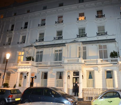 62 Cadogan Place London Sw1 Tonight. (61 On The Left Of Picture Is Believed To Be Owned By The Same Couple And It Makes A Double-fronted Property As Such 61 On The Left Of Picture 62 On The Right) Eva Rausing Wife Of Tetra Pak Heir Hans Kristian Raus