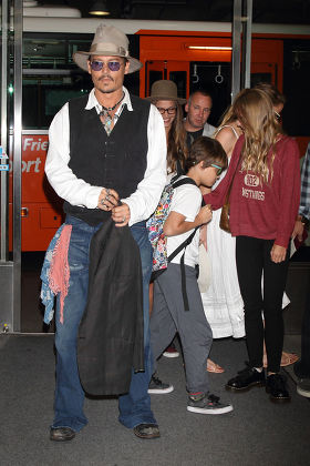 Johnny Depp arriving at Narita International airport, Chiba, Japan - 16 Jul 2013