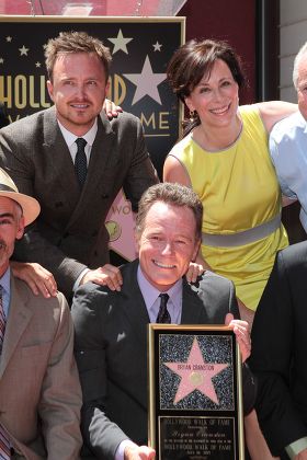 Bryan Cranston honored with Star on the Hollywood Walk of Fame, Los Angeles, America - 16 Jul 2013