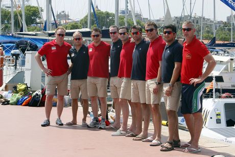 Olympic Champion Mark Hunter MBE and NOMAN ocean row challenge Stock ...