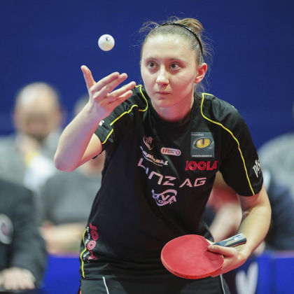 Table Tennis Player Sofia Polcanova Linz Editorial Stock Photo - Stock ...