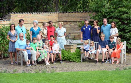 Danish royal family summer photocall, Grasten Castle, Denmark - 26 Jul 2013