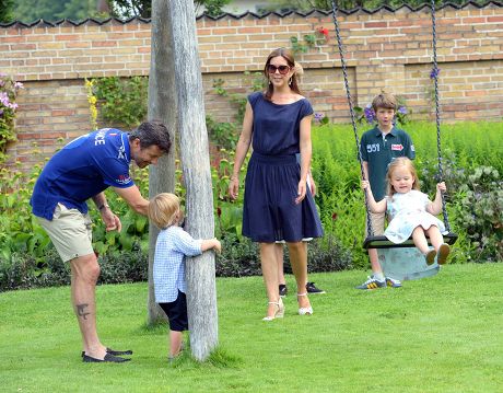 Danish royal family summer photocall, Grasten Castle, Denmark - 26 Jul 2013