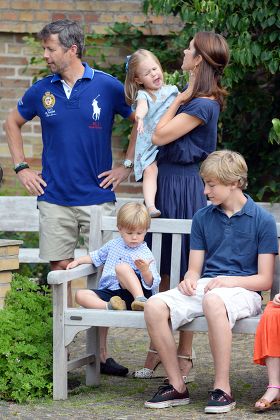 Danish royal family summer photocall, Grasten Castle, Denmark - 26 Jul 2013