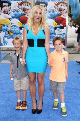 Britney Spears Her Sons Sean Preston Editorial Stock Photo - Stock ...