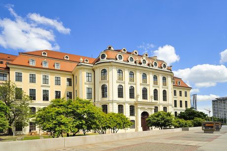 Dresden City Museum Landhaus Building Editorial Stock Photo - Stock ...