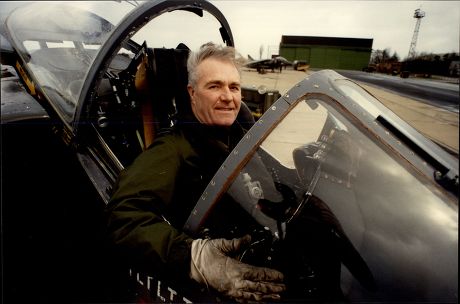 Oldest Fighter Pilot Raf 57 Year Editorial Stock Photo - Stock Image ...