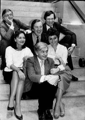 The Breakfast Television Programme Tvam Stars L To R Michael Parkinson David Frost Peter Jay Anna Ford Angela Rippon And Robert Kee.