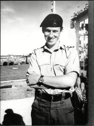 Royal Marine John Thurman Fiance Of Diana Hunt The Daughter Of Ex Falklands Governer Rex Hunt.