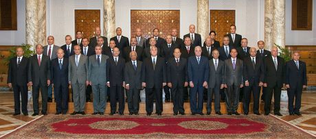 First meeting of the newly appointed Egyptian Governors in Cairo, Egypt - 13 Aug 2013