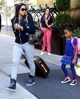 Melanie Brown out and about in New York, America - 14 Aug 2013