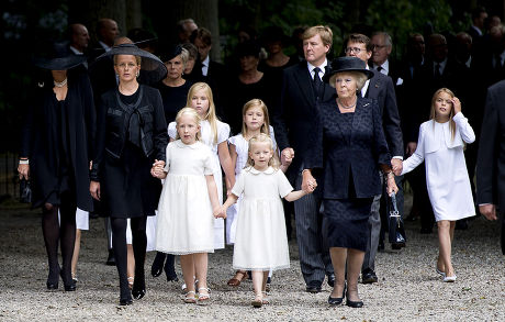 The funeral of Prince Johan Friso, Lage Vuursche, Utrecht, Netherlands - 16 Aug 2013