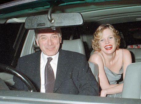 Jack Nicholson and Rebecca Broussard Outside Tramp Night Club After premiere, London, Britain - 1998
