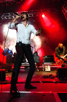 Suede in concert at Kenwood House, London, Britain - 23 Aug 2013