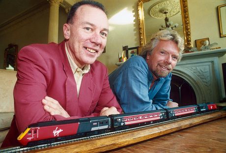 RICHARD BRANSON AND BRIAN SOUTER ANNOUNCING THEIR BUSINESS PARTNERSHIP - 1998
