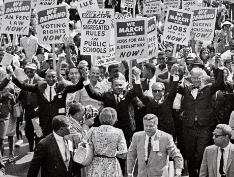 Roy Wilkins Dr Martin Luther King Editorial Stock Photo - Stock Image ...