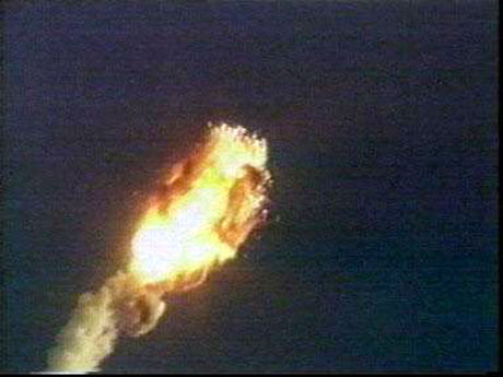 Titan Rocket Exploding Editorial Stock Photo - Stock Image | Shutterstock