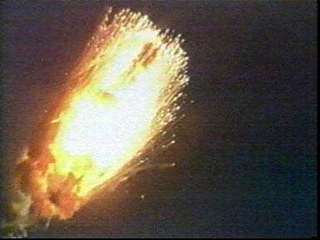 Titan Rocket Exploding Editorial Stock Photo - Stock Image | Shutterstock