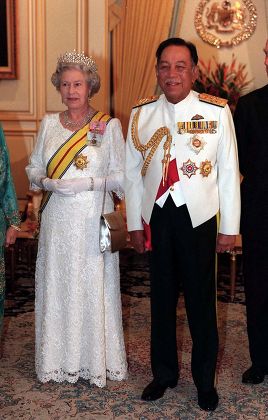 Queen Prince Philip Malaysian Royal Family Editorial Stock Photo ...