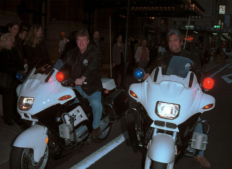 LARRY WILCOX AND ERIK ESTRADA PROMOTE THEIR NEW MOVIE 'CHIPS 99', LOS ANGELES, AMERICA - 1998
