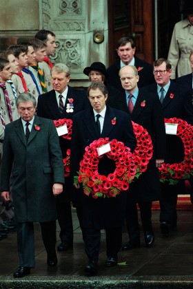 National Service of Remembrance - Remembrance Sunday, Remembrance Day, held at The Cenotaph, Whitehall, Central London, Britain, UK - 9 November 1998