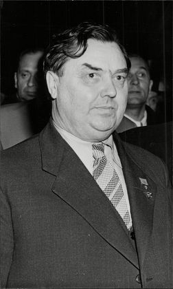 George Malenkov Russian Minister Power Stations Editorial Stock Photo ...