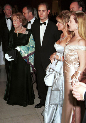PRINCE EDWARD AT A BENEFIT DINNER FOR THE ROYAL OAK FOUNDATION CONCERNED WITH THE RESTORATION OF WINDSOR CASTLE, NEW YORK, AMERICA - 1999
