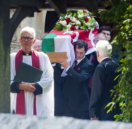 Cliff Morgan Funeral, Bembridge, Isle of Wight, Britain - 13 Sep 2013