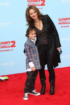 'Cloudy With a Chance of Meatballs 2' film premiere, Los Angeles, America - 21 Sep 2013 Editorial Stock Image