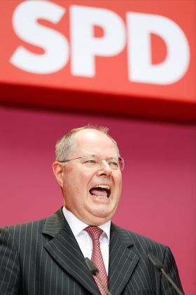 SPD press conference after German Elections, Willy-Brandt-Haus, Berlin, Germany - 23 Sep 2013