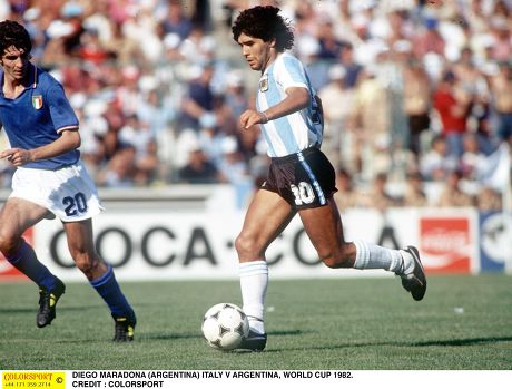 Maradona Hungary 1982