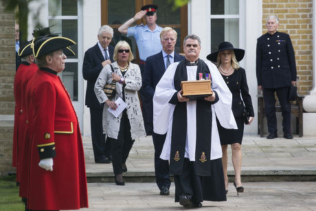 Interment of Margaret Thatcher's ashes at the Royal Hospital, Chelsea, London, Britain - 28 Sep 2013